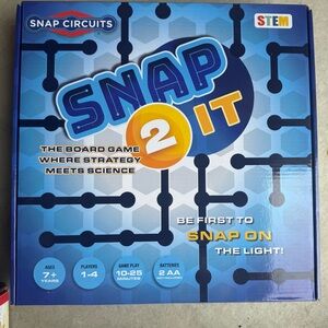 Snap Circuits Snap 2 It Board Game